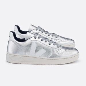 veja shoes silver